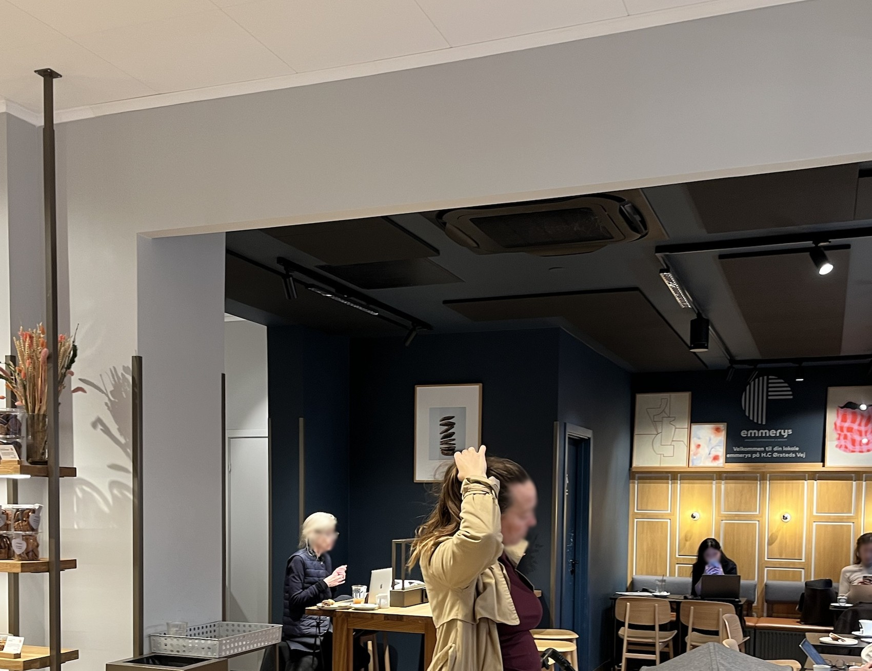 Emmerys H.C. Ørstedsvej interior, view through doorway